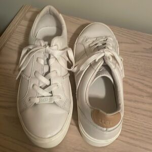 UGG leather sneakers